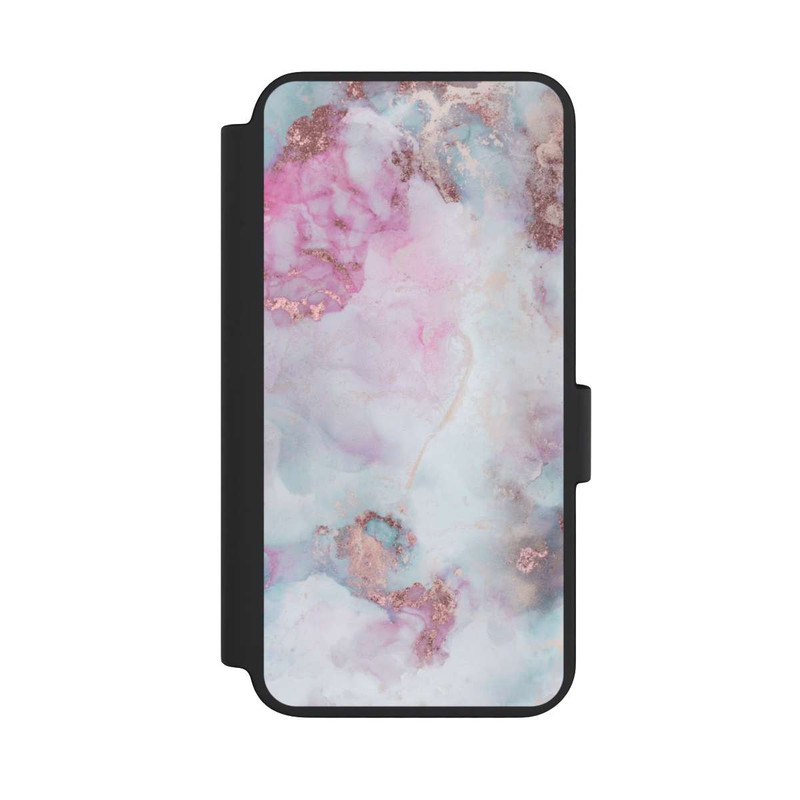 Galaxy S23 NIVOflip Alcohol Ink Marble Blue