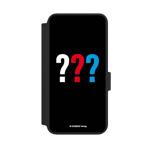 Samsung Galaxy S23 NIVOflip Drei Fragezeichen Logo