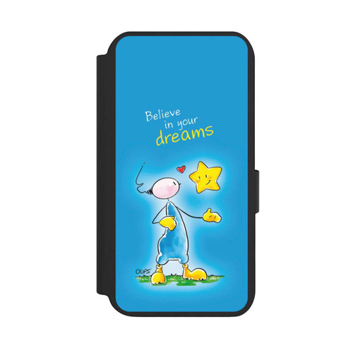 Samsung Galaxy S23 NIVOflip Believe In Your Dreams Blau