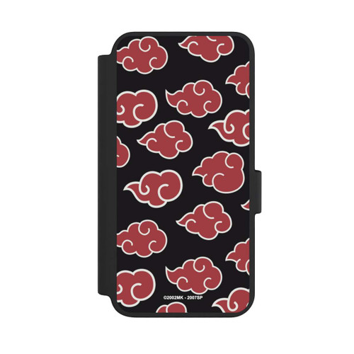 Samsung Galaxy S23 NIVOflip Akatsuki Pattern Black Big