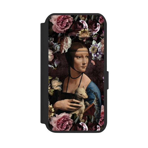 Samsung Galaxy S23 NIVOflip Dame mit dem Hermelin Rosen