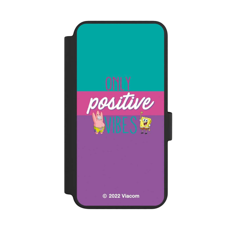 Galaxy S23 NIVOflip  Spongebob - Only Positive Vibes