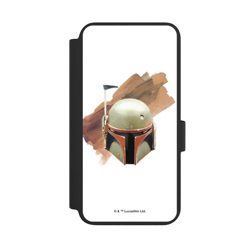 Samsung Galaxy S23 NIVOflip Boba Fett Helm Weiß