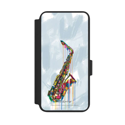 Samsung Galaxy S23 NIVOflip Saxophone Art By P.D. Moreno