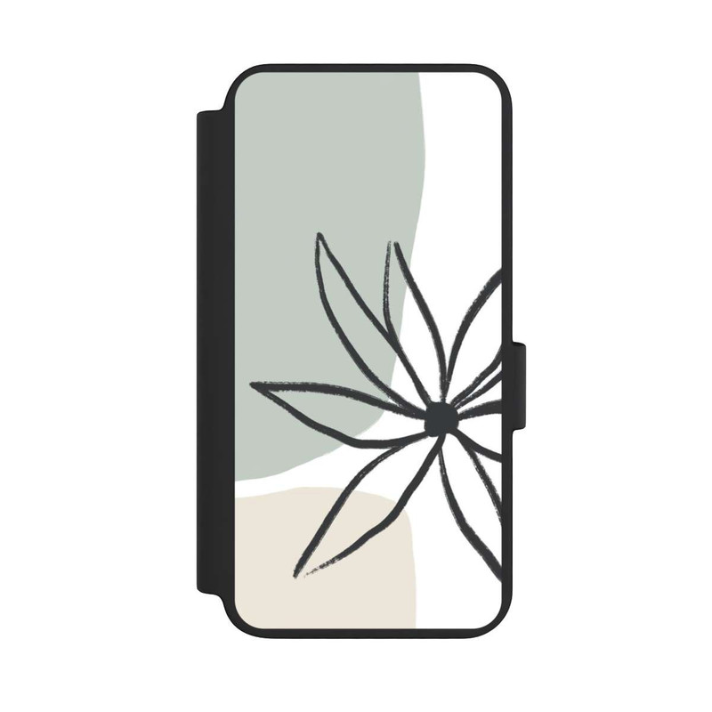 Galaxy S23 NIVOflip Blume Minze und Sahne
