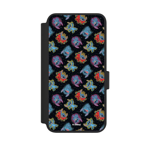 Samsung Galaxy S23 NIVOflip Stitch Pattern Black