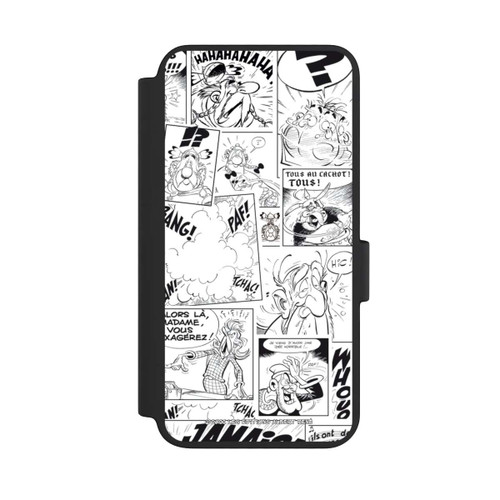 Samsung Galaxy S23 NIVOflip BD Astérix Blanc &amp; Noir