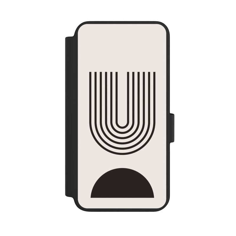 Galaxy S23 NIVOflip Modern Art Black Lines