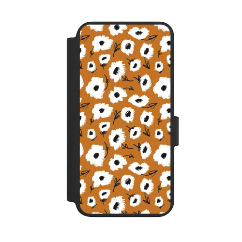 Samsung Galaxy S23 NIVOflip Pattern Fleurs Ocres