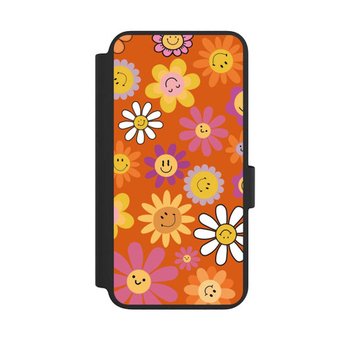 Samsung Galaxy S23 NIVOflip Smiles Orange Flowers