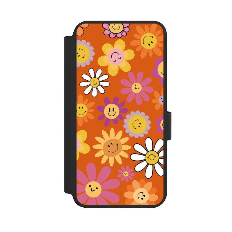 Galaxy S23 NIVOflip Smiles Orange Flowers