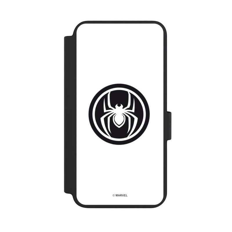 Galaxy S23 NIVOflip Spider-Man Spider Logo White