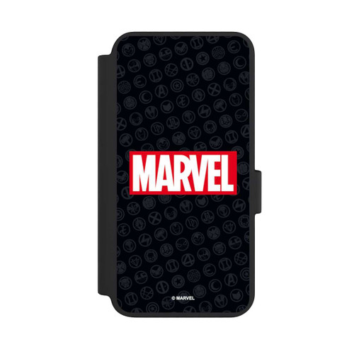 Samsung Galaxy S23 NIVOflip Marvel Logo Black Red 