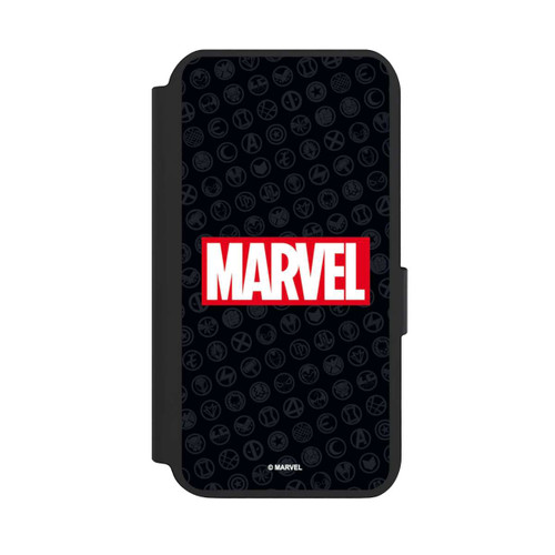 Samsung Galaxy S23 NIVOflip Marvel Logo Black Red 