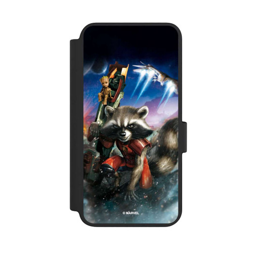 Samsung Galaxy S23 NIVOflip Rocket &amp; Baby Groot Guardians Of The Galaxy