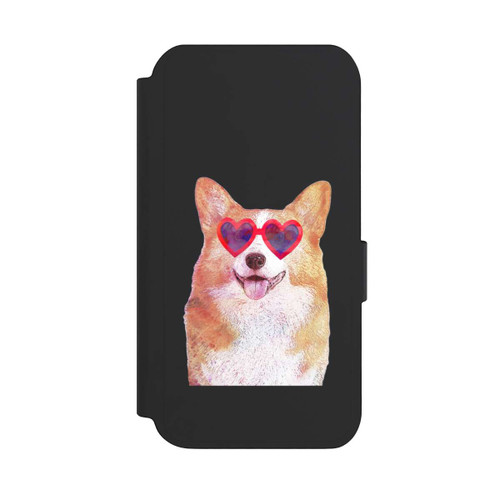 Samsung Galaxy S23 NIVOflip Niedlicher Corgi Transparent