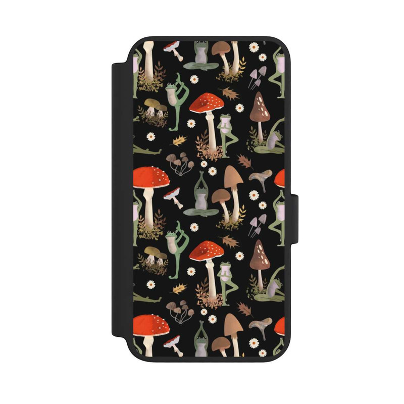 Galaxy S23 NIVOflip Grenouilles Yoga & Champignons