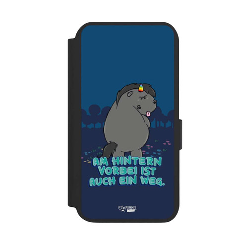 Samsung Galaxy S23 NIVOflip Grummeleinhorn am Hintern vorbei