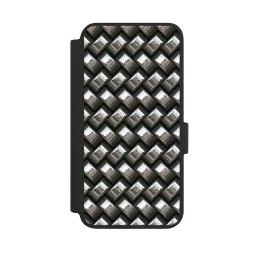 Samsung Galaxy S23 NIVOflip Glamour Silver Metal
