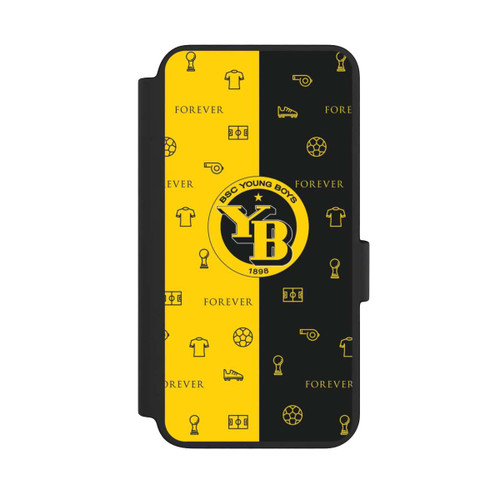 Samsung Galaxy S23 NIVOflip BSC YB Jaune Noir Motif