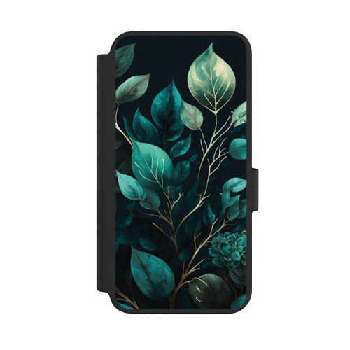 Samsung Galaxy S23 NIVOflip Eucalyptus Dark Background