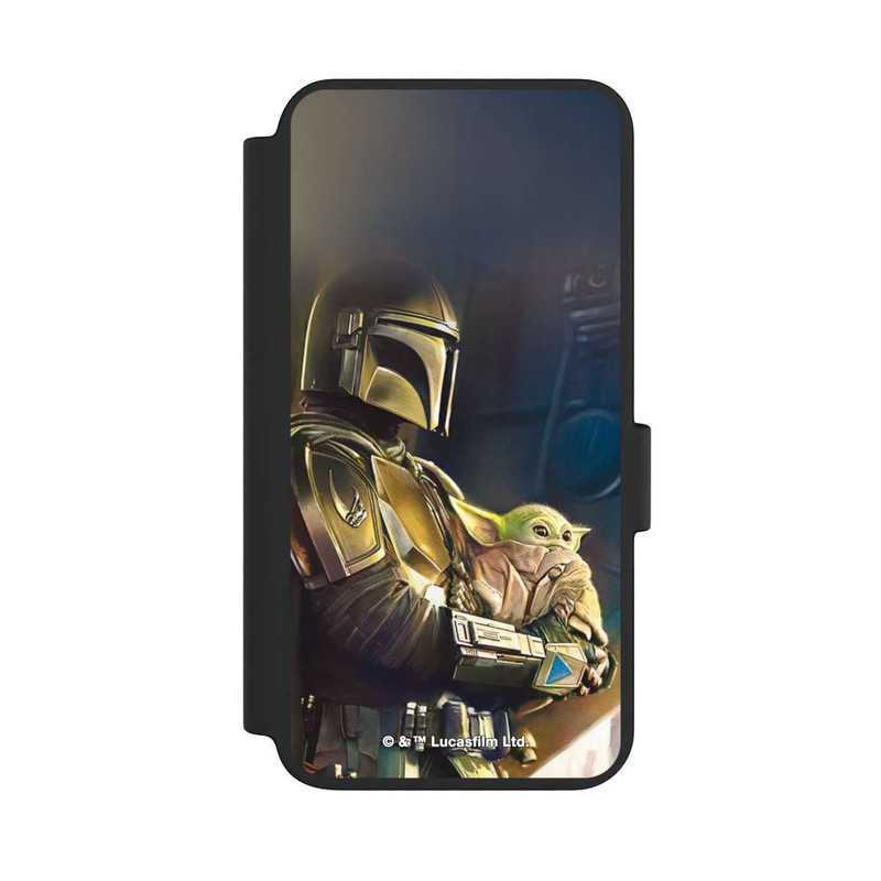 Galaxy S23 NIVOflip Mandalorian and Grogu inside Ship