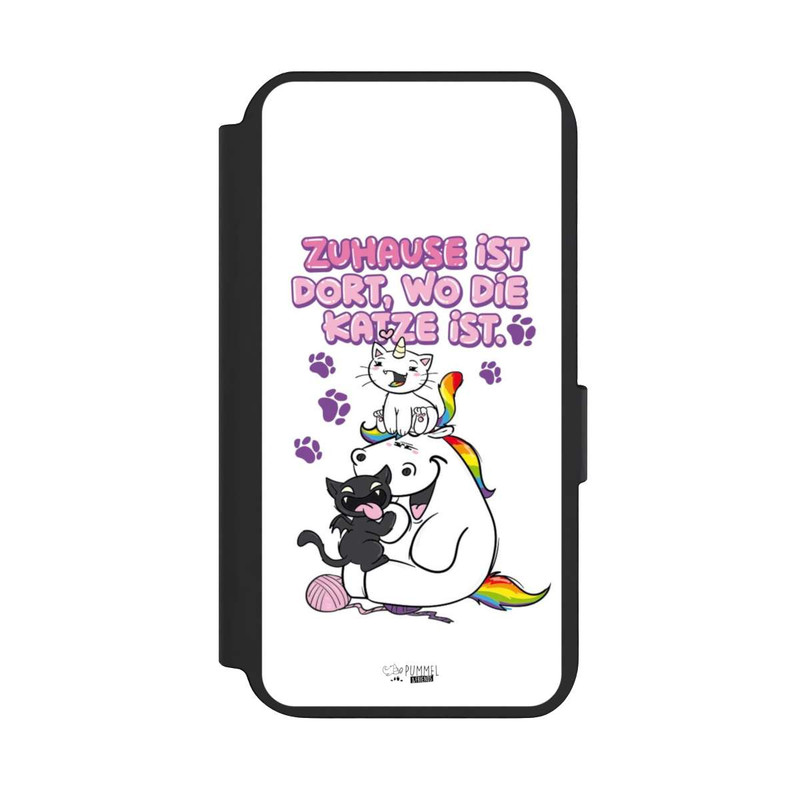 Galaxy S23 NIVOflip Zuhause ist dort wo die Katze ist