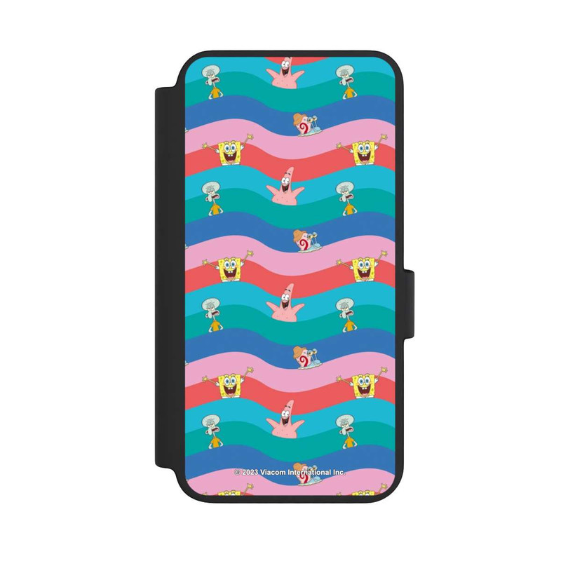 Galaxy S23 NIVOflip Spongebob Friends Colorful Waves