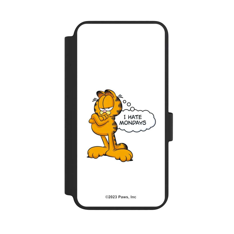 Galaxy S23 NIVOflip Garfield I Hate Mondays White