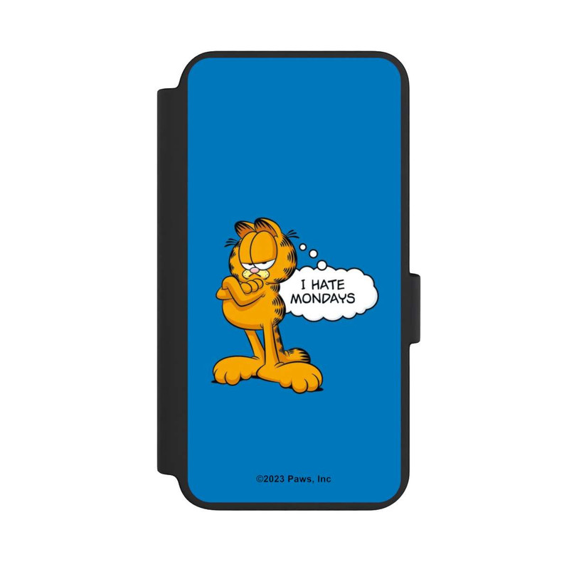 Galaxy S23 NIVOflip Garfield I Hate Mondays Blue