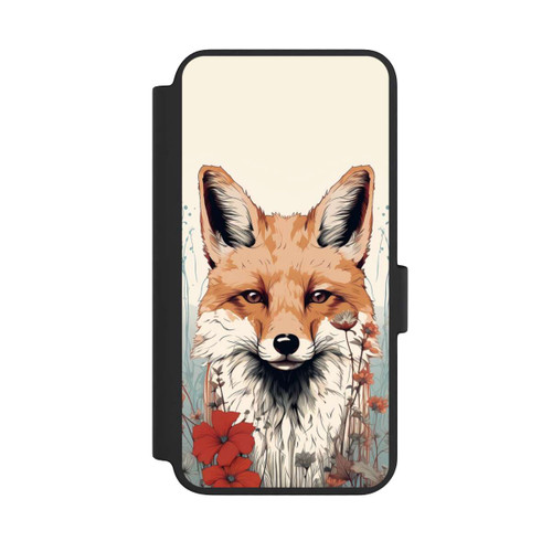 Samsung Galaxy S23 NIVOflip  Fox with Flowers