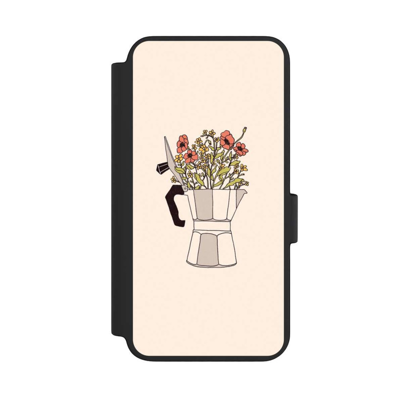Galaxy S23 NIVOflip Fleurs Moka