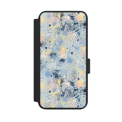 Samsung Galaxy S23 NIVOflip Ink Dripping Dust Texture Blue