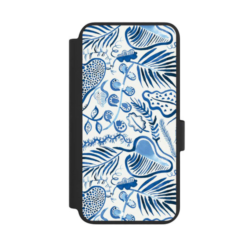 Samsung Galaxy S23 NIVOflip Tropical Forest Leaves Blue