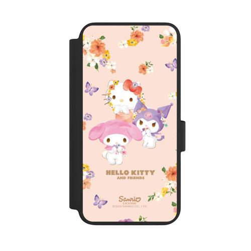 Samsung Galaxy S23 NIVOflip Hello Kitty Frühlingsblumen