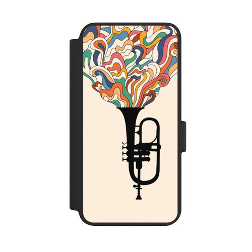 Samsung Galaxy S23 NIVOflip Flügelhorn Jazz bunt