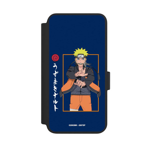 Samsung Galaxy S23 NIVOflip Naruto Kampfposition Blau