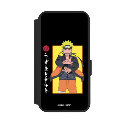 Samsung Galaxy S23 NIVOflip Naruto Kampfposition Schwarz