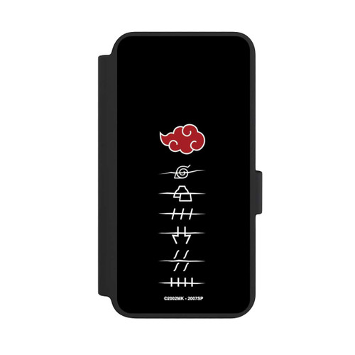 Samsung Galaxy S23 NIVOflip Akatsuki Mitgliedssymbole Schwarz