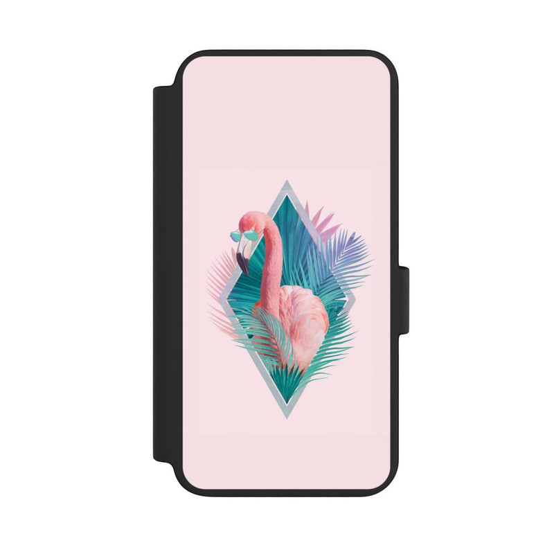 Galaxy S23 NIVOflip Tropische Pflanzen Flamingo