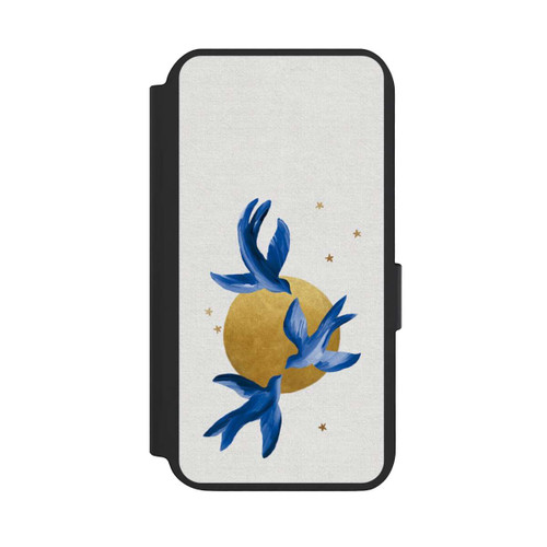 Samsung Galaxy S23 NIVOflip Blaue Vögel