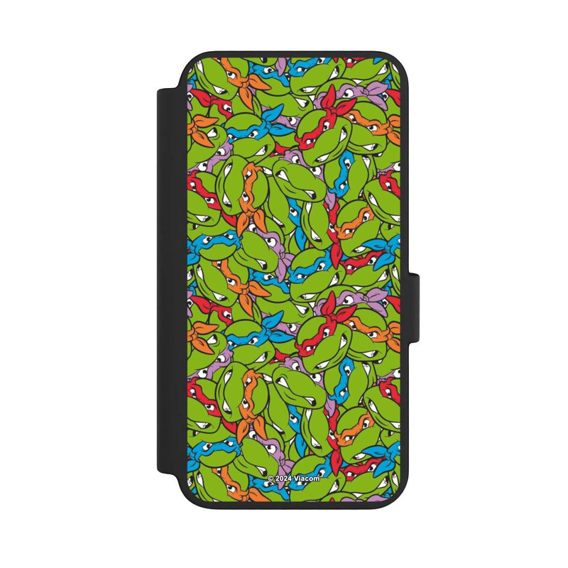 Galaxy S23 NIVOflip TMNT Head Pattern