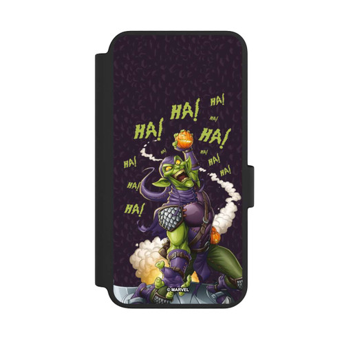 Samsung Galaxy S23 NIVOflip Grüner Kobold Kürbis