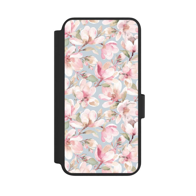 Galaxy S23 NIVOflip Magnolia flowers pastel pink