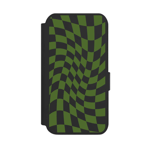 Samsung Galaxy S23 NIVOflip Karo Grün 2