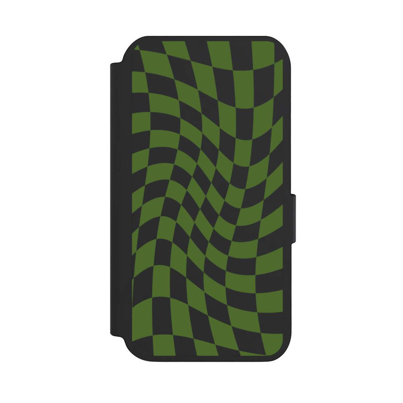 Galaxy S23 NIVOflip Karo Grün 2