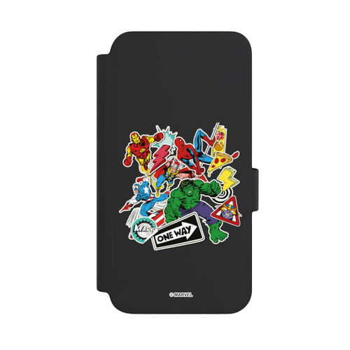 Samsung Galaxy S23 NIVOflip Capitan American Shield Transparent