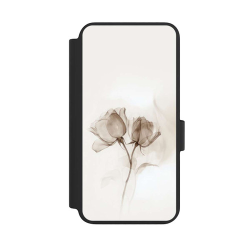 Samsung Galaxy S23 NIVOflip Braune Rose Blume Nebel