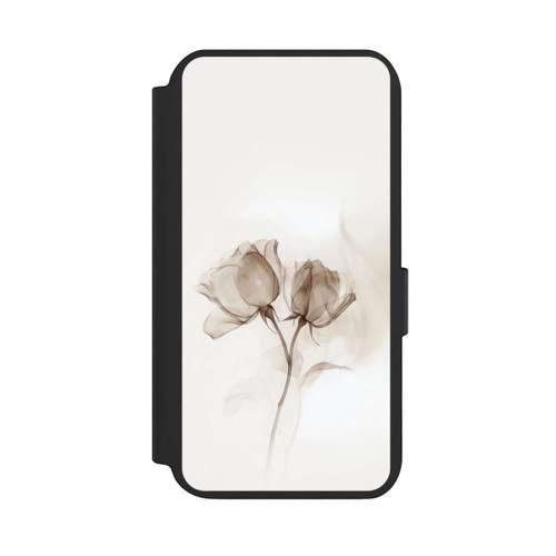 Samsung Galaxy S23 NIVOflip Braune Rose Blume Nebel
