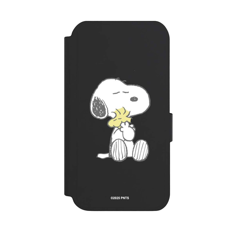 Galaxy S23 NIVOflip Snoopy And Woodstock Cuddling transparent